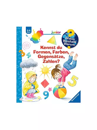 RAVENSBURGER | Buch - Wieso Weshalb Warum Sonderband junior: Kennst du Formen, Farben, Gegensätze, Zahlen | 